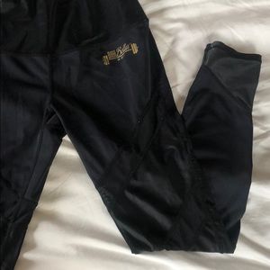 Barbell Box Chester Black Workout Pants